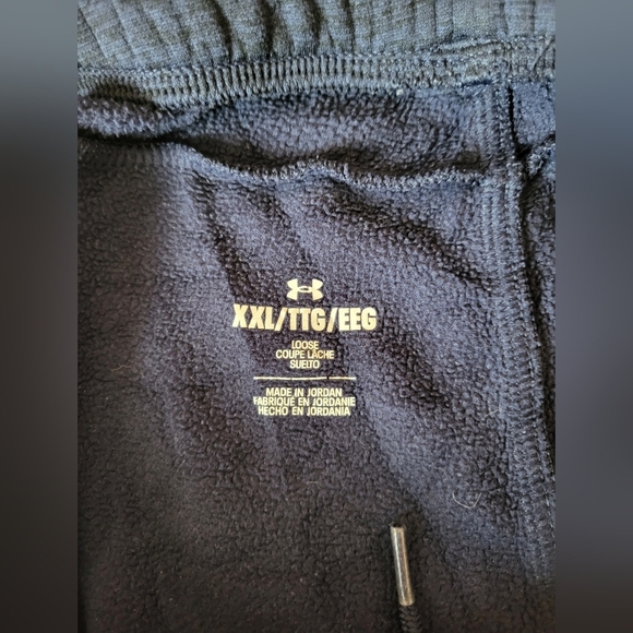 Under Armour Men's Blue Joggers, Size XXL (38) - Picture 4 of 7
